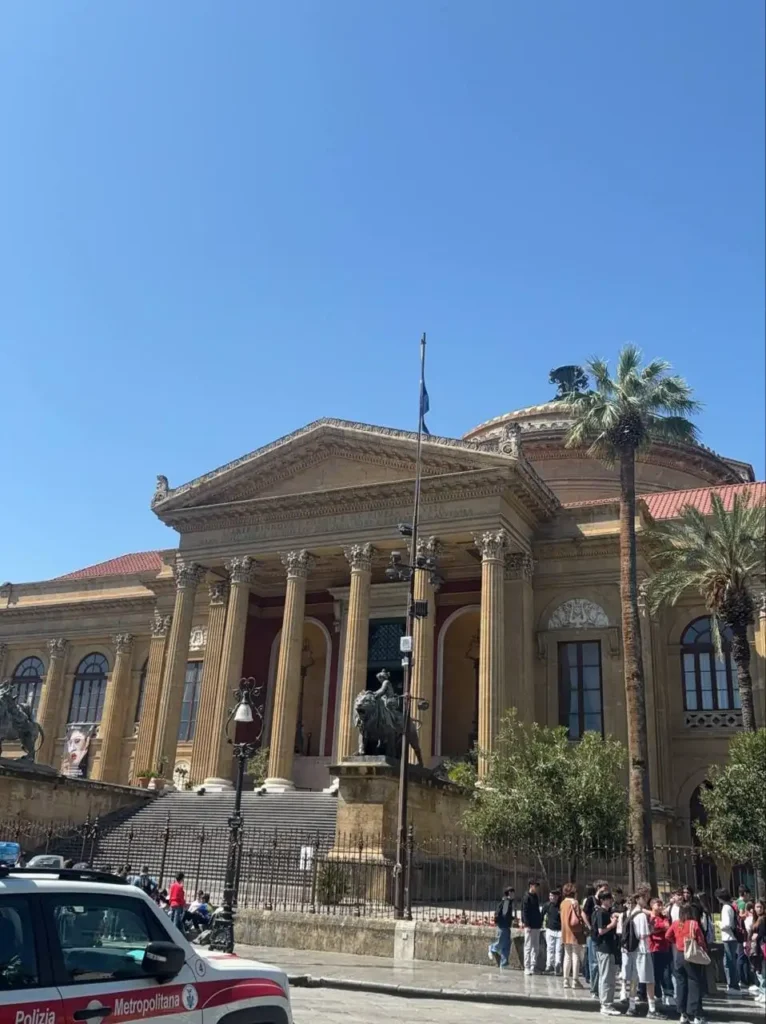 Teatro Massimo di Palermo in Sicilia