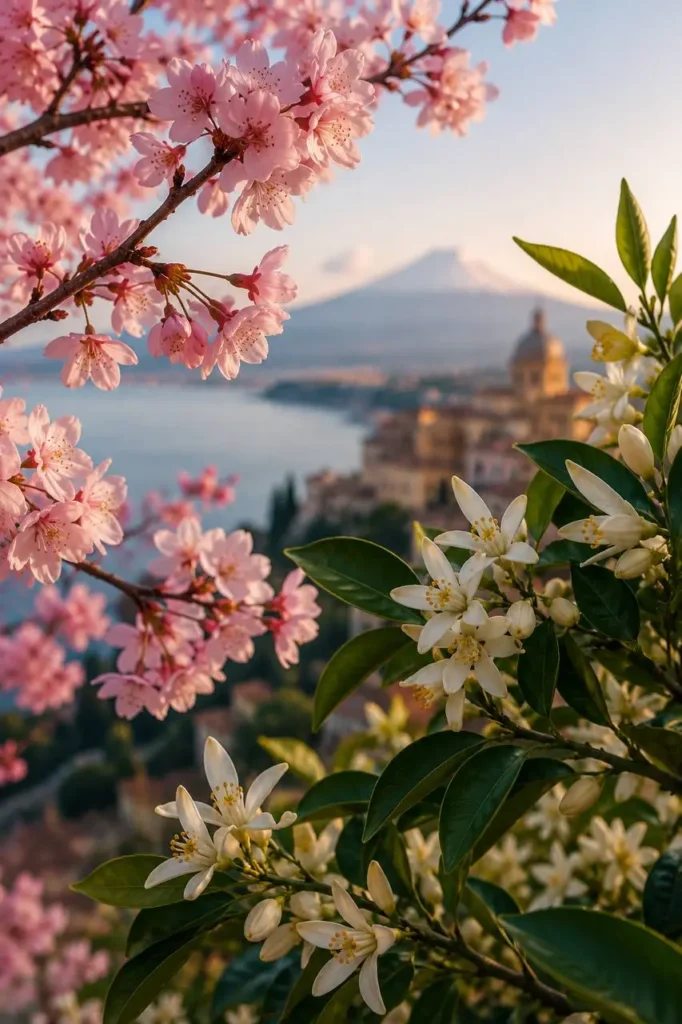 Tradizioni giapponesi e tradizioni siciliane tra sakura e zagara