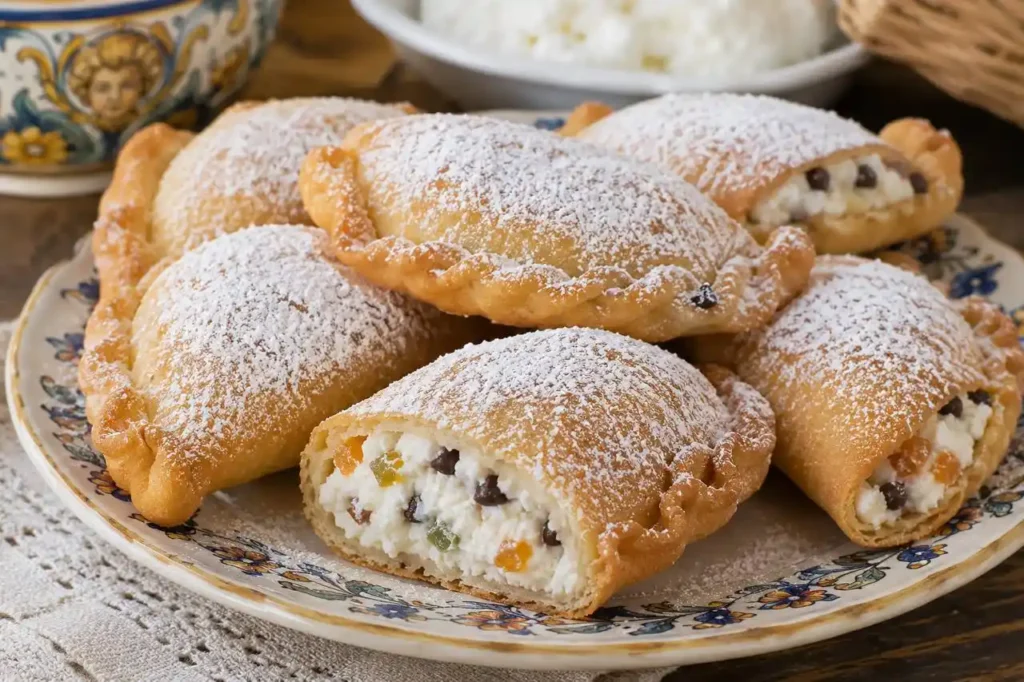 photo 2026 08 19 17 34 13 Cassatelle siciliane ripiene di ricotta