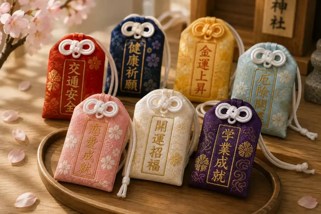 Omamori, amuleto portafortuna tradizionale giapponese