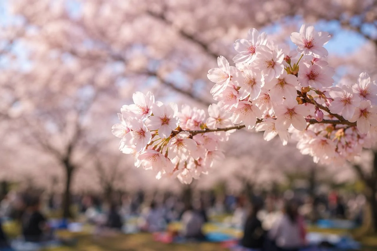 Sakura significato: fiori di ciliegio durante l’hanami in Giappone